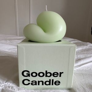 Areaware Talbot &Yoon Goober Candle, Green, Brand New